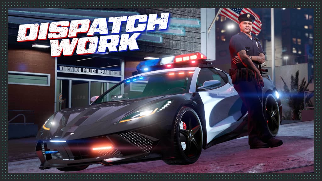 警察優パッチ Dispatch Work - Grand Theft Auto V(グランドセフトオート5